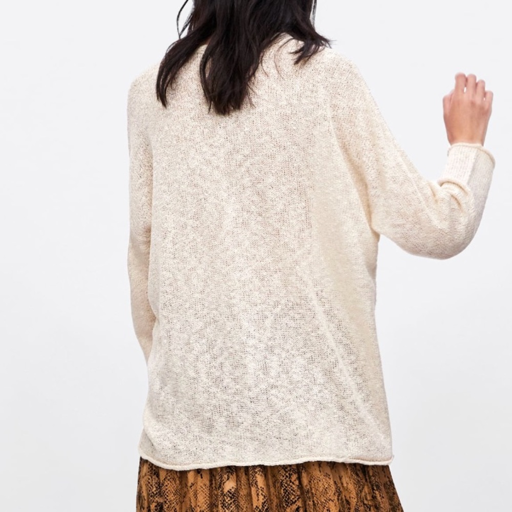 Zara rustic textured cardigan - Picture 3 of 8